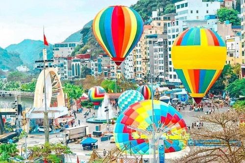 Bay cùng khinh khí cầu, ngắm Hải Phòng từ trên cao