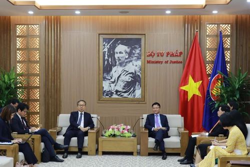 Việt Nam – Nhật Bản: Tiếp tục vun đắp quan hệ hợp tác pháp luật và tư pháp
