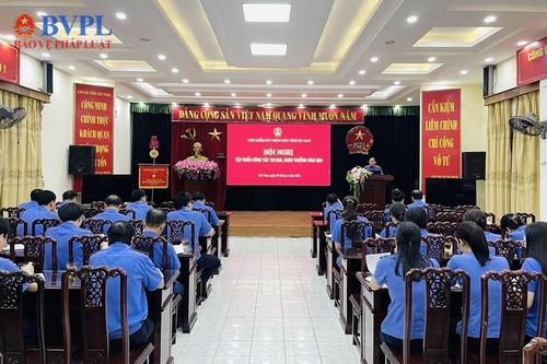 VKSND tỉnh Hà Nam tập huấn công tác thi đua, khen thưởng