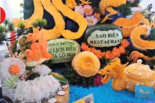 Mãn nhãn với đặc sản Cửa Lò dưới bàn tay tài hoa của các đầu bếp