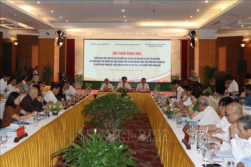 Thực hiện hệ giá trị, chuẩn mực con người Việt Nam thời kỳ mới