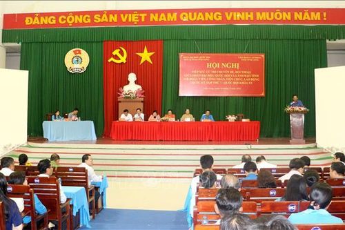 Cử tri Vĩnh Long mong muốn sớm triển khai xây dựng nhà ở xã hội, nhà lưu trú cho công nhân