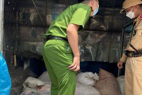 Hà Nội: Gần 2 tấn thực phẩm bẩn không rõ nguồn gốc bị thu giữ trên đường đi tiêu thụ