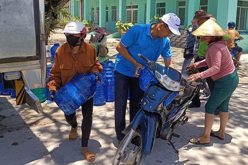 Nước ngọt về vùng hạn mặn