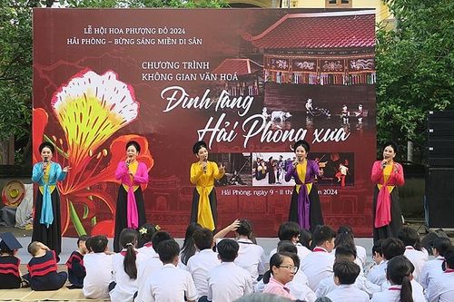Khai mạc 'Không gian văn hóa đình làng Hải Phòng xưa'