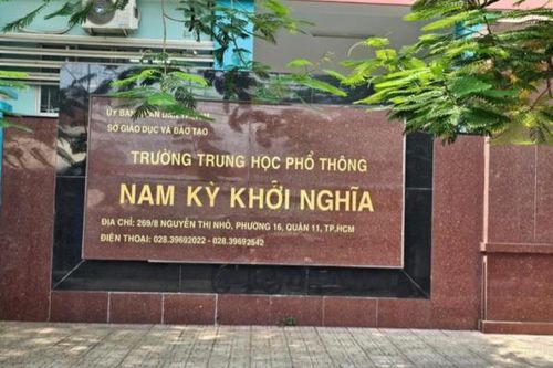 Nghiêm khắc phê bình Hiệu trưởng Trường THPT Nam Kỳ Khởi Nghĩa
