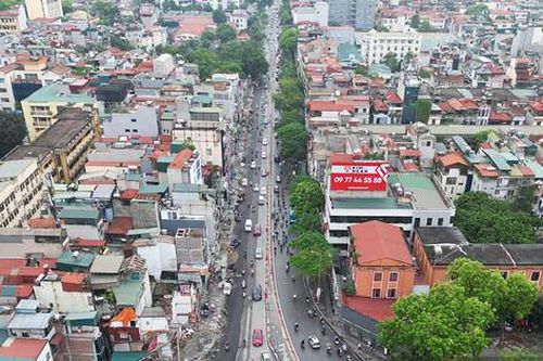 Nút giao Chùa Bộc - Thái Hà dần hoàn thiện, phương tiện di chuyển thuận lợi