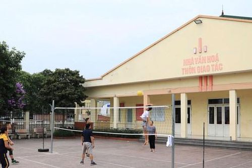 Xây dựng nông thôn mới ở Hà Nội:Đầu tư hoàn thiện thiết chế văn hóa