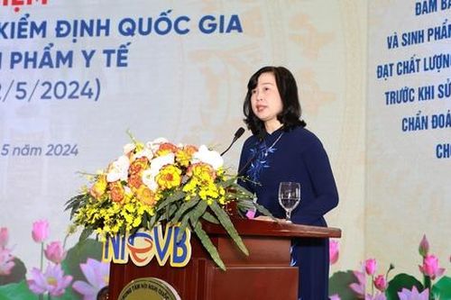 Bộ trưởng Đào Hồng Lan: Ứng dụng các kỹ thuật tiên tiến vào kiểm định chất lượng vaccine, sinh phẩm tại Việt Nam
