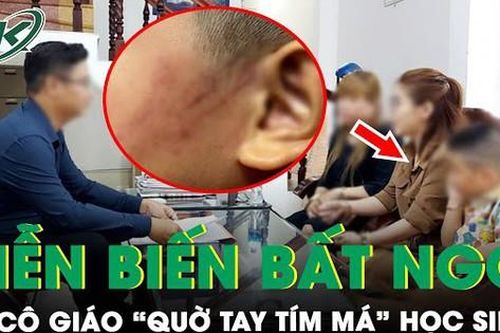 Vụ cô giáo 'quờ tay tím má' học sinh: Nhà nạn nhân bất ngờ bị 2 kẻ lạ mặt ném chất bẩn