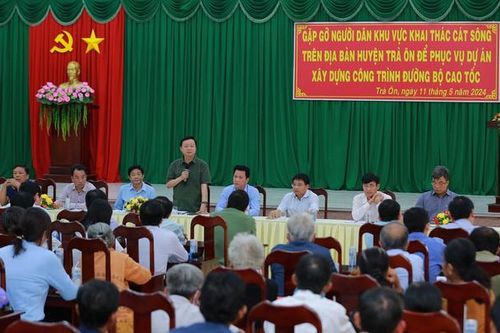 Khai thác cát phải thuận thiên, không để người dân bị ảnh hưởng