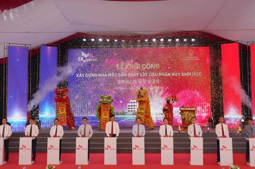 Phó Thủ tướng Trần Lưu Quang ấn nút khởi công dự án hơn 2.300 tỷ đồng