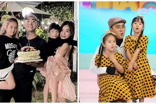 Đạt G thân thiết với hai con gái riêng của Bảo Ngọc