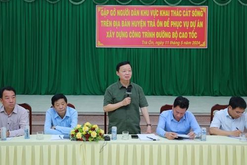 Phó Thủ tướng Trần Hồng Hà: Khai thác cát phải phù hợp với tự nhiên, không để người dân bị ảnh hưởng