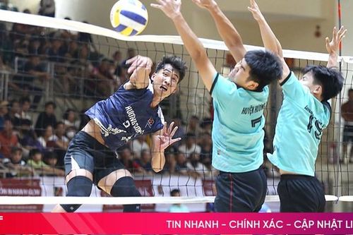 Lộ diện 8 đội vào tứ kết Giải Bóng chuyền nam thanh niên Hà Tĩnh