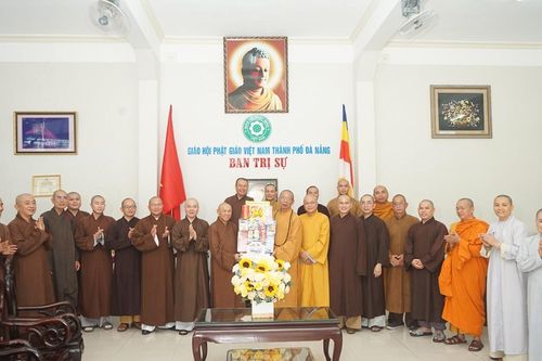 Phân ban Phật tử Dân tộc T.Ư thăm Ban Trị sự GHPGVN TP.Đà Nẵng và tỉnh Quảng Nam