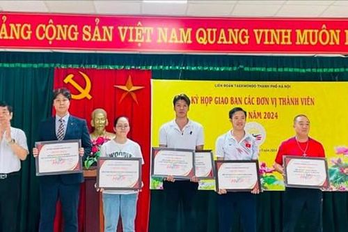 Liên đoàn Taekwondo Hà Nội sẽ có 65 câu lạc bộ thành viên
