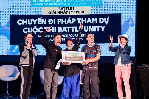 Fido Crew của Việt Nam tranh tài breakdance tại Pháp