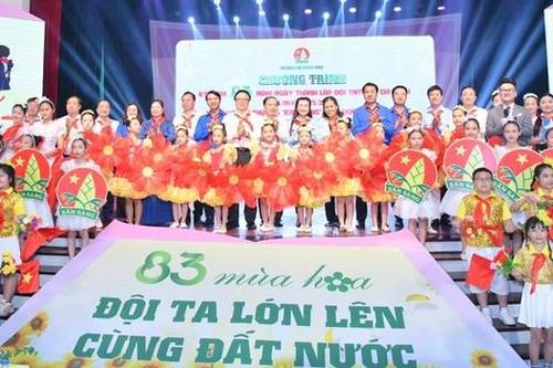 Trao giải thưởng Kim Đồng cho 125 đội viên, chỉ huy Đội xuất sắc toàn quốc