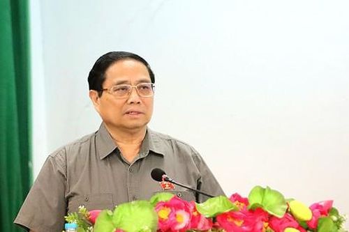 Thủ tướng Phạm Minh Chính thông tin với cử tri về dự án điện khí 12 tỷ USD