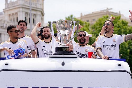 Real Madrid tưng bừng mừng danh hiệu La Liga 36, Mbappe sốt ruột