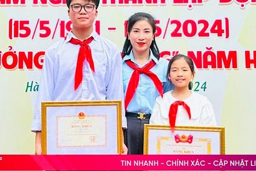 2 học sinh Hà Tĩnh vinh dự nhận Giải thưởng Kim Đồng