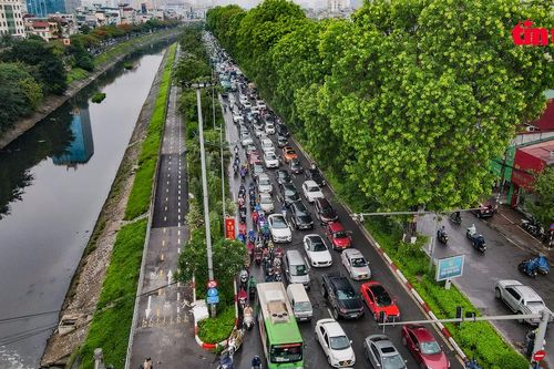 Toàn cảnh đường Láng đang chờ 'siêu dự án' 21 nghìn tỷ đồng