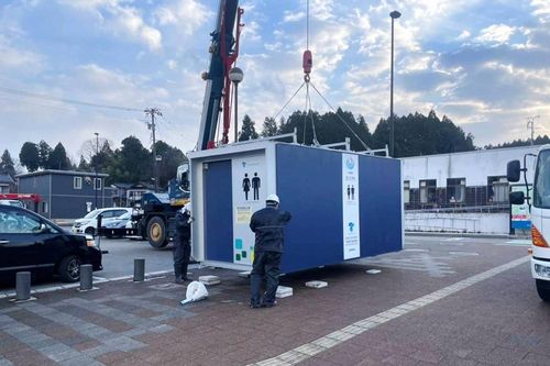 Container chức năng cao phát huy hiệu quả tại các khu vực động đất của Nhật Bản