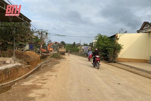 Triệu Sơn đẩy nhanh tiến độ thi công các công trình phục vụ nông thôn mới
