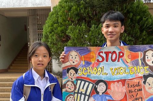 Xây dựng tình bạn đẹp, không có bạo lực học đường