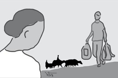Hiên nhà có mẹ
