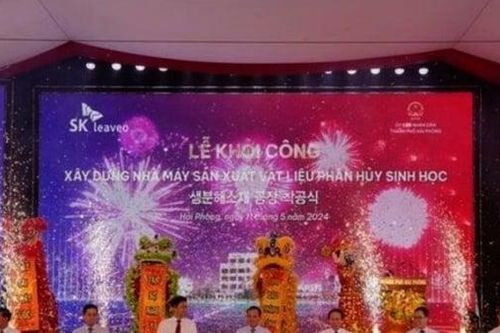 Hải Phòng khởi công dự án sản xuất vật liệu công nghệ cao gần 2.400 tỷ đồng