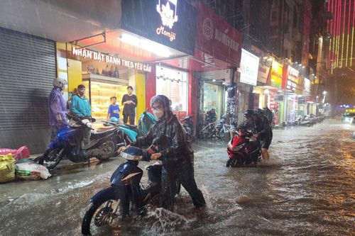 Bắc bộ mưa giông lớn những ngày đầu tuần