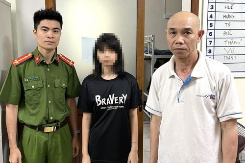 Công an phường Phương Mai kịp thời tìm được hai cháu bé đi lạc