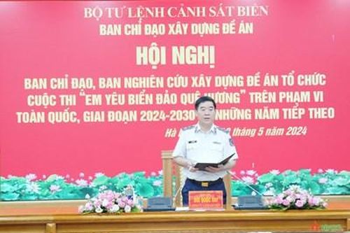 Bộ tư lệnh Cảnh sát biển: Nghiên cứu tổ chức cuộc thi 'Em yêu biển đảo quê hương' trên phạm vi toàn quốc