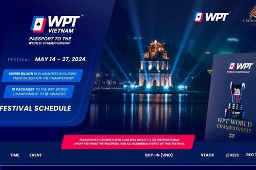 Khẩn trương kiểm tra và dừng ngay giải Poker 'WPT VietNam 2024' tại Hà Nội
