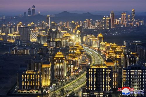 Chùm ảnh những công trình kiến trúc đô thị ấn tượng ở Triều Tiên
