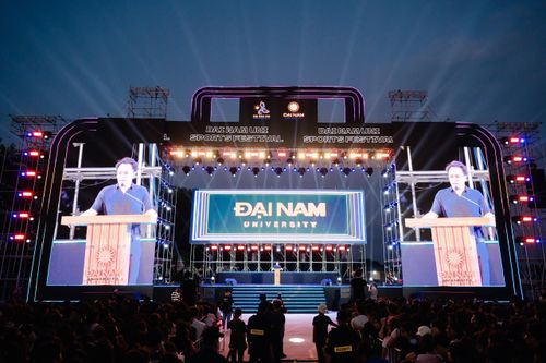 Đại Nam Uni music Festival- bữa tiệc âm nhạc cộng hưởng đam mê cho học sinh THPT