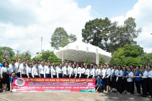 Cục THADS TP.HCM: Liên Chi bộ tổ chức 'Hành trình về nguồn – Tiếp bước lịch sử'