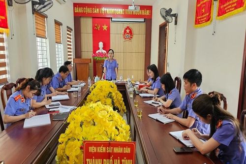 VKSND TP Hà Tĩnh ký kết quy chế phối hợp liên ngành