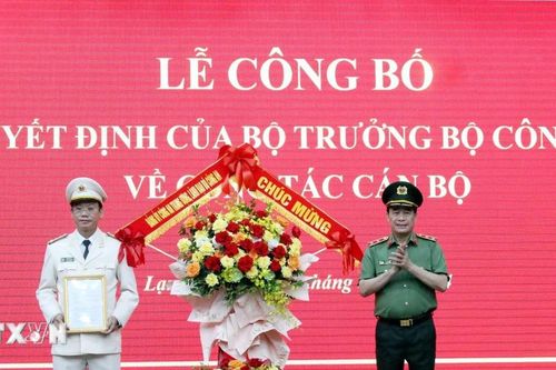 Đại tá Vũ Như Hà được điều động, bổ nhiệm làm Giám đốc Công an tỉnh Lạng Sơn