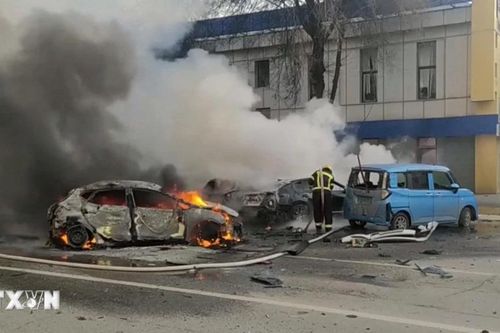 Tên lửa Tochka bắn trúng thành phố Belgorod của Nga, ít nhất 19 người thiệt mạng