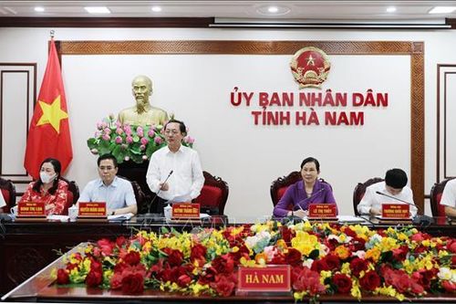 Khẩn trương tháo gỡ vướng mắc liên quan đến việc thành lập Khu công nghệ cao Hà Nam