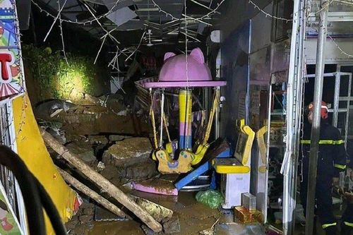 Hé lộ nguyên nhân vụ sập tường khu vui chơi khiến 3 trẻ tử vong