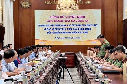 Bộ Công an sẽ thanh tra Ngân hàng Nhà nước trong 45 ngày