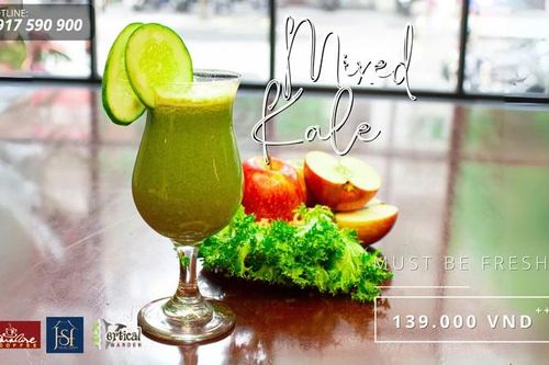 Giải nhiệt mùa hè cùng Mixed Kale