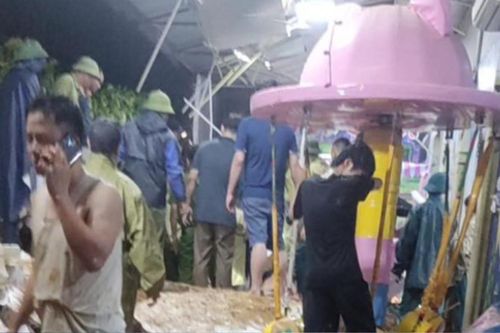 Nguyên nhân ban đầu vụ sạt lở làm 3 cháu bé tử vong ở khu vui chơi ở Hà Nội