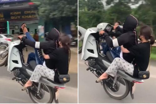 Bốc đầu xe, lấy le bạn gái rồi đăng clip khoe MXH, 8 thanh niên nhận cái kết đắng