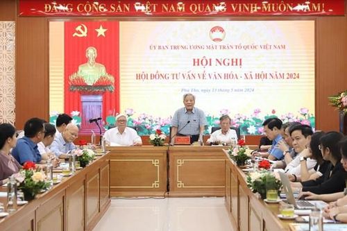 Tổ chức Hội nghị Hội đồng Tư vấn về Văn hóa - Xã hội năm 2024