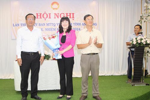 Bà Hà Minh Trang giữ chức Phó Chủ tịch UBMTTQVN tỉnh An Giang khóa X (nhiệm kỳ 2019-2024)